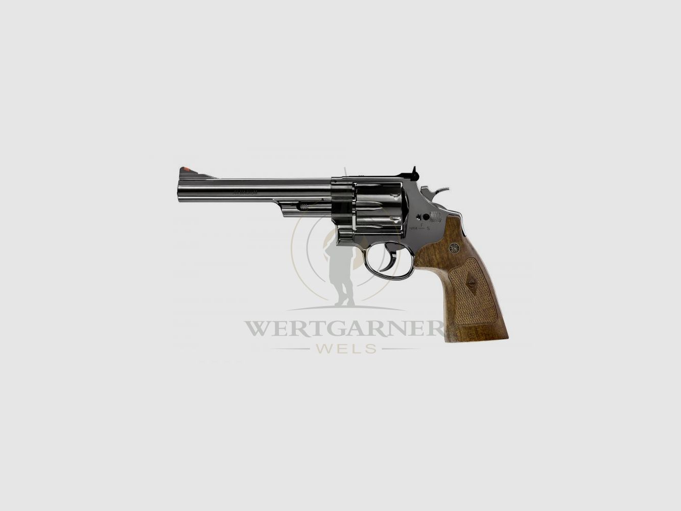 Smith & Wesson M29 6,52 4,5mm Diabolo lucido bluato, immagine 1 di 3