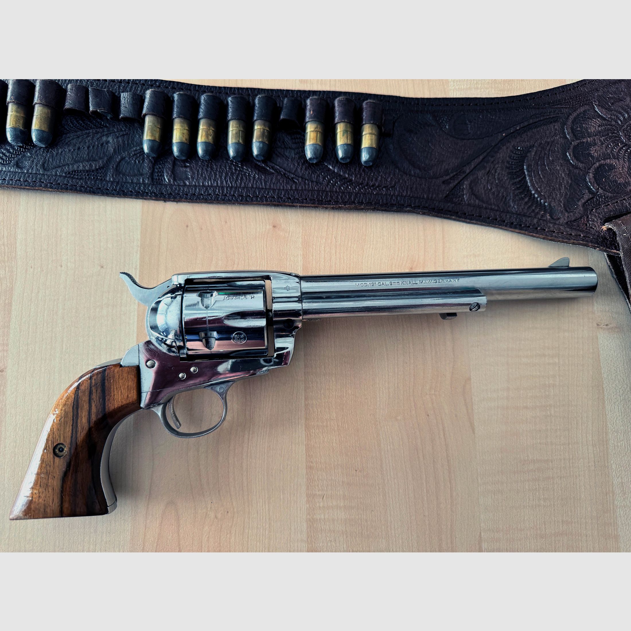 Verkaufe Peacemaker 9mm Knall 7" verchromt