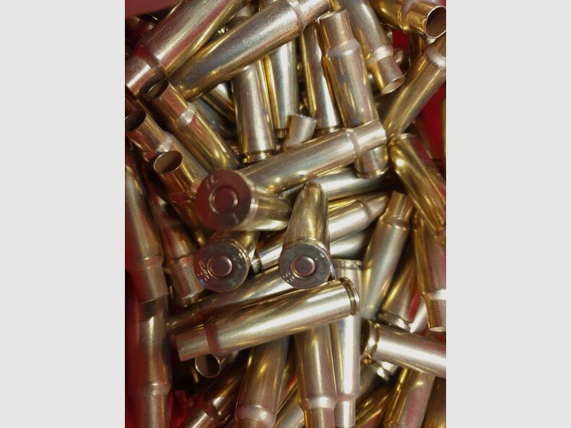 7,5x55 Swiss Gezündete Hülsen 100 Stück Berdan. Ungeschossen.