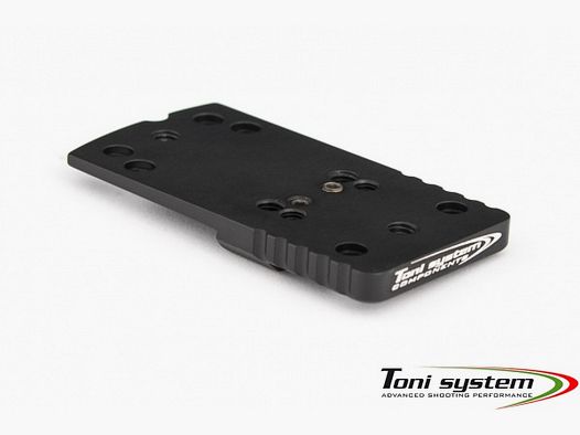Base plate with dovetail (type B) for red dot for CZ SP-01-Shadow 2