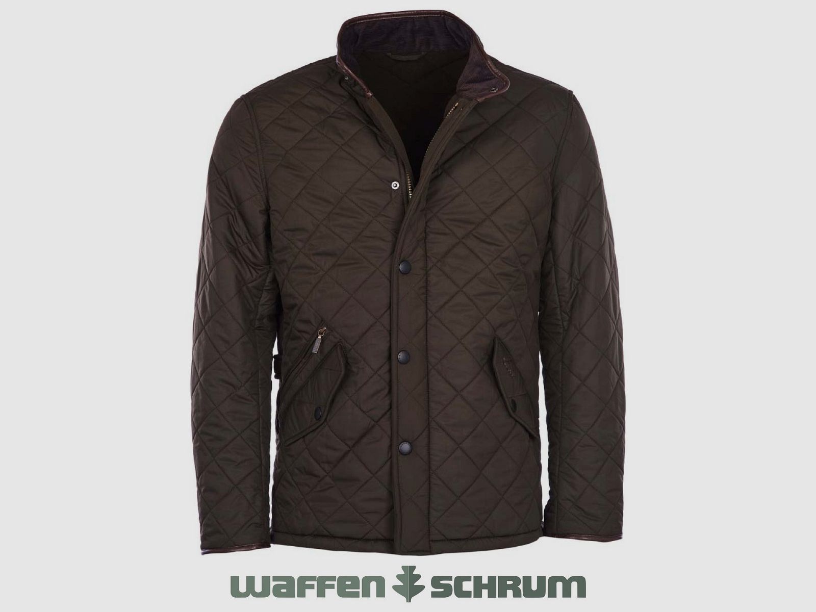 Barbour quilted jacket Powell Olive
