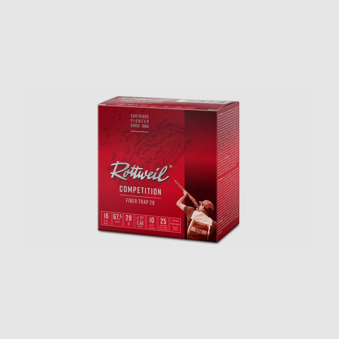 Rottweil FASAN F TRAP 28g à25 16/67,5 - 2,4MM