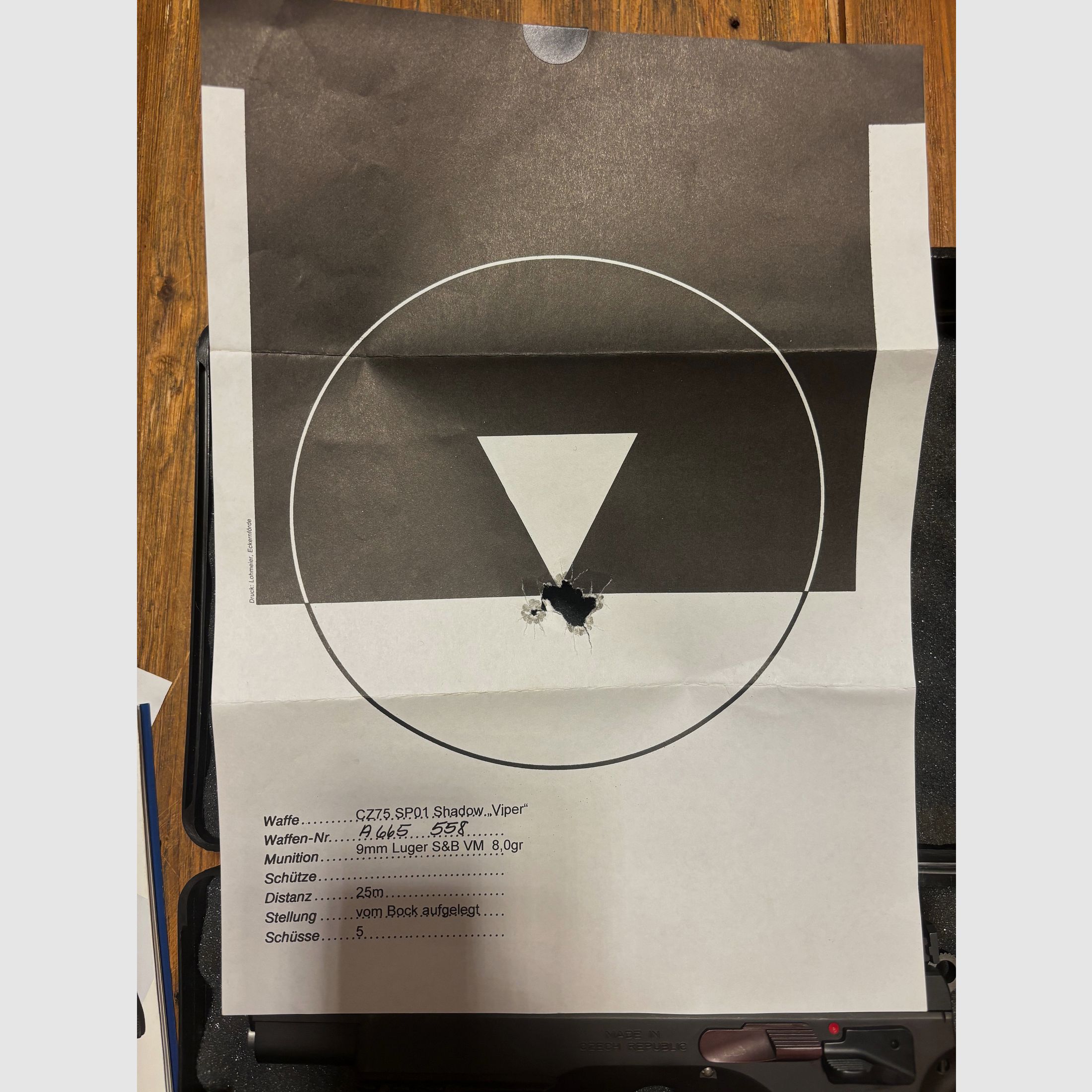 CZ 75 SP01 Shadow Viper