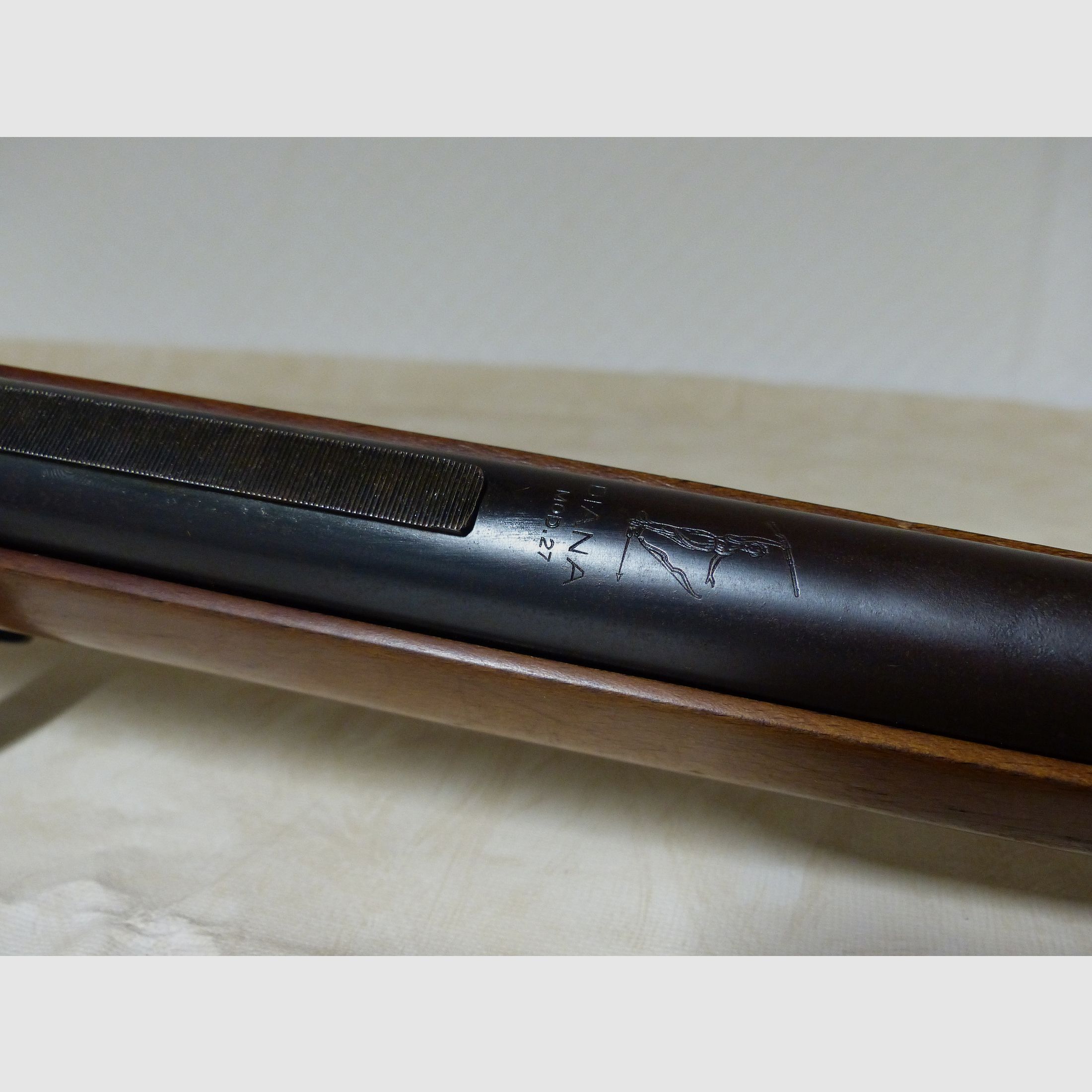 Druckluftgewehr Luftgewehr Diana Mod. 27 oh. F, mit Zielfernrohr Stable 2,2-fach Fadenkreuz 1970 vintage