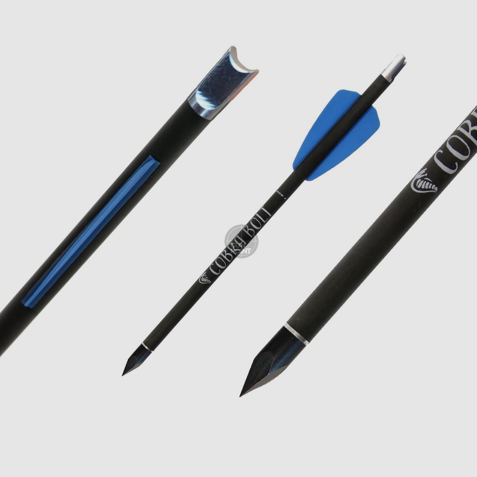 Carbonbolzen | X-BOW FMA HD Bodkin Bolzen fr Cobra System, Cobra R9 + R10 & Adder - 7,5 Zoll