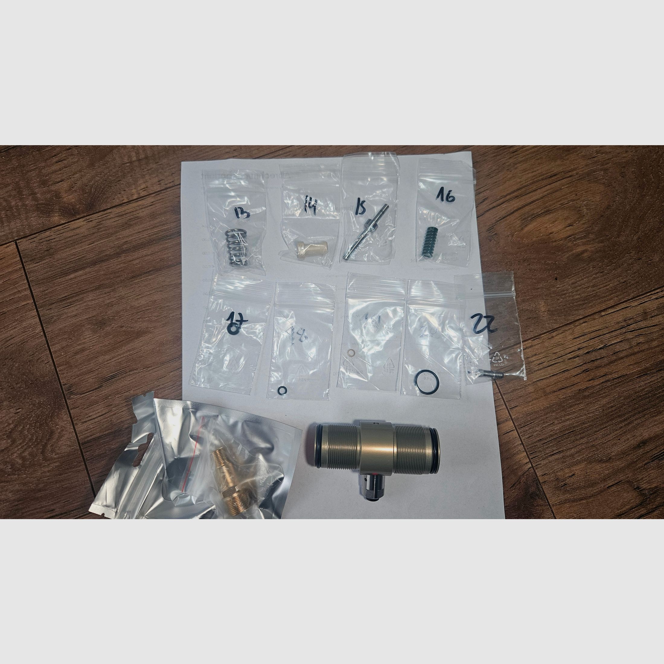 Huben k1 Regulator mit Ersatzteilset
