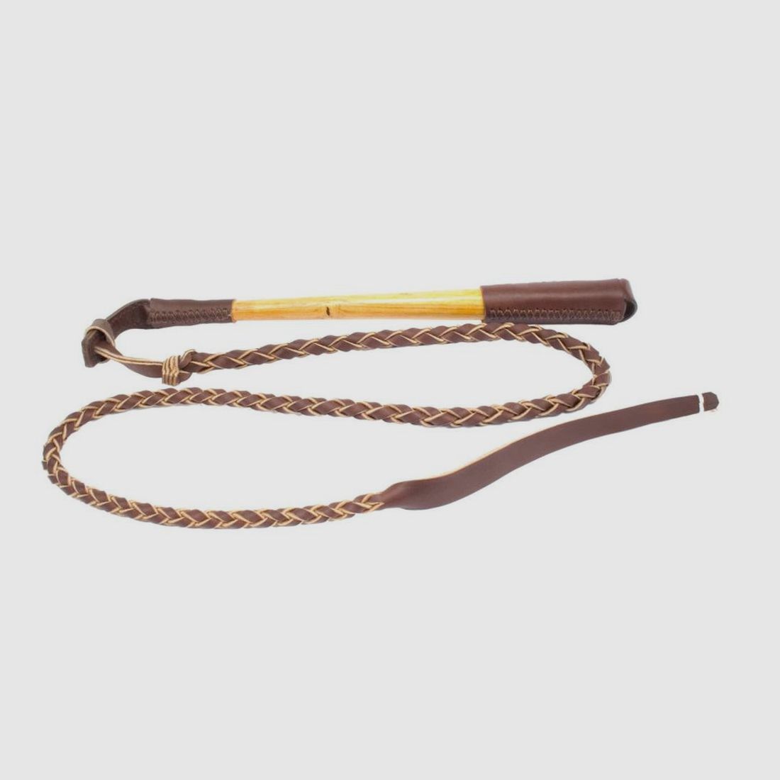 Jagdschnur Country Sellerie - Standard Holzgriff - Widerstandsfähigkeit und bequemer Griff, Bild 1 von 4