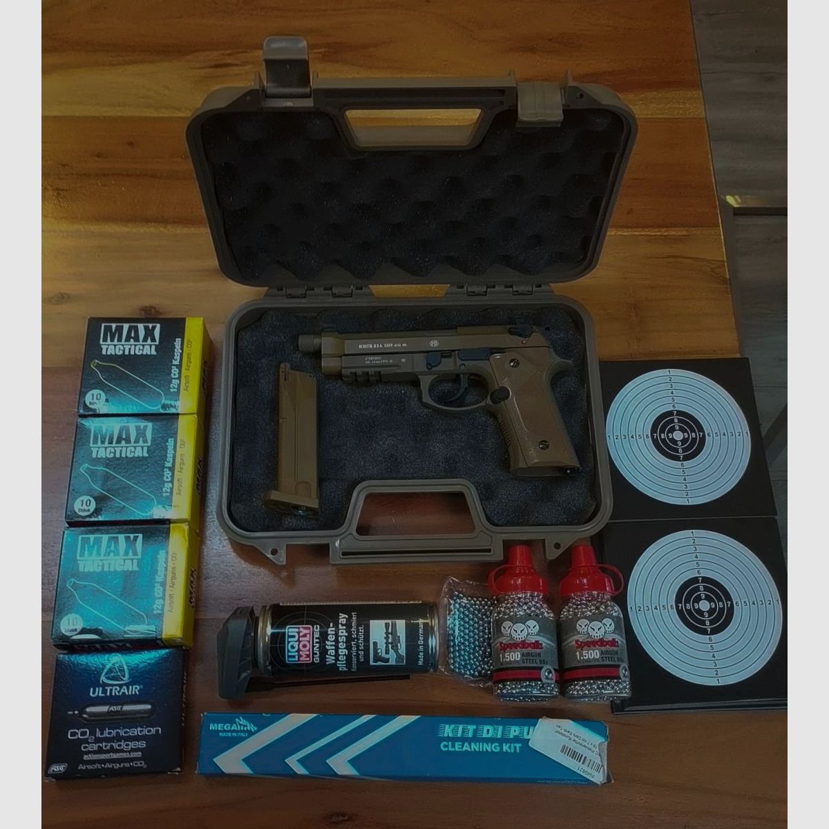 Beretta M9A3 CO₂ Airsoft – très bon état – disponible immédiatement à débattre