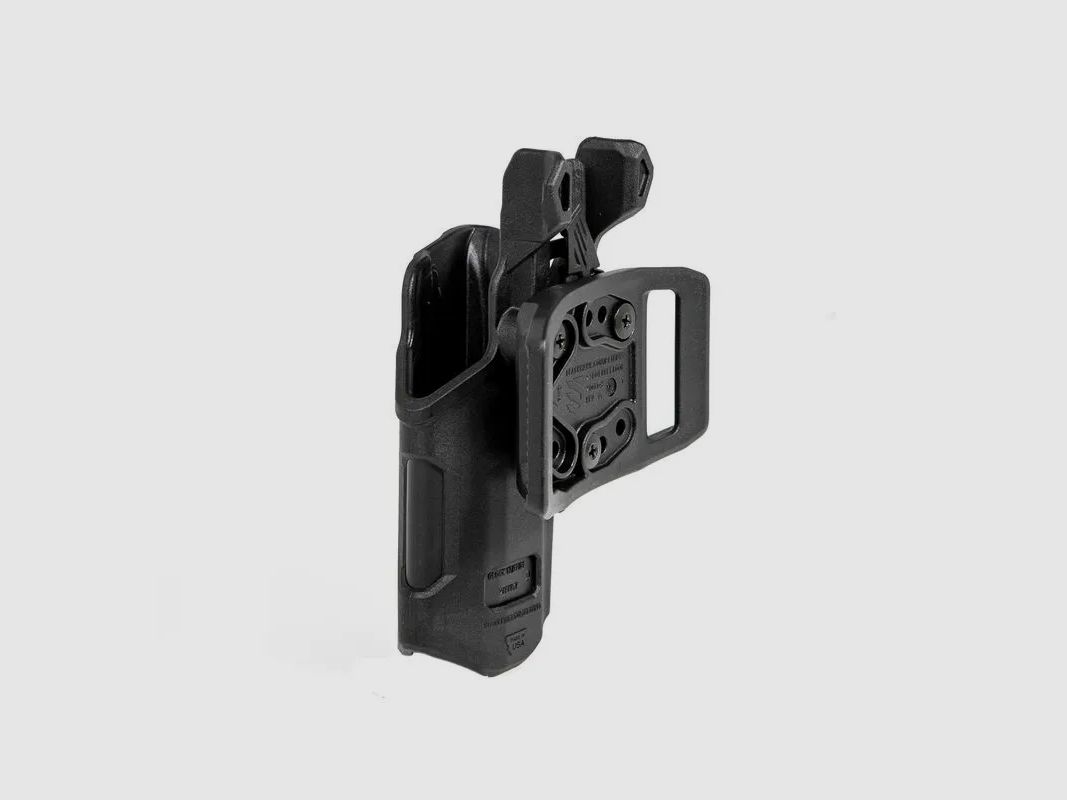 T-Series Level 2 Compact holster Glock 43/43X No-Rail, Kahr PM9/40 (Black) Blackhawk, afbeelding 4 van 5