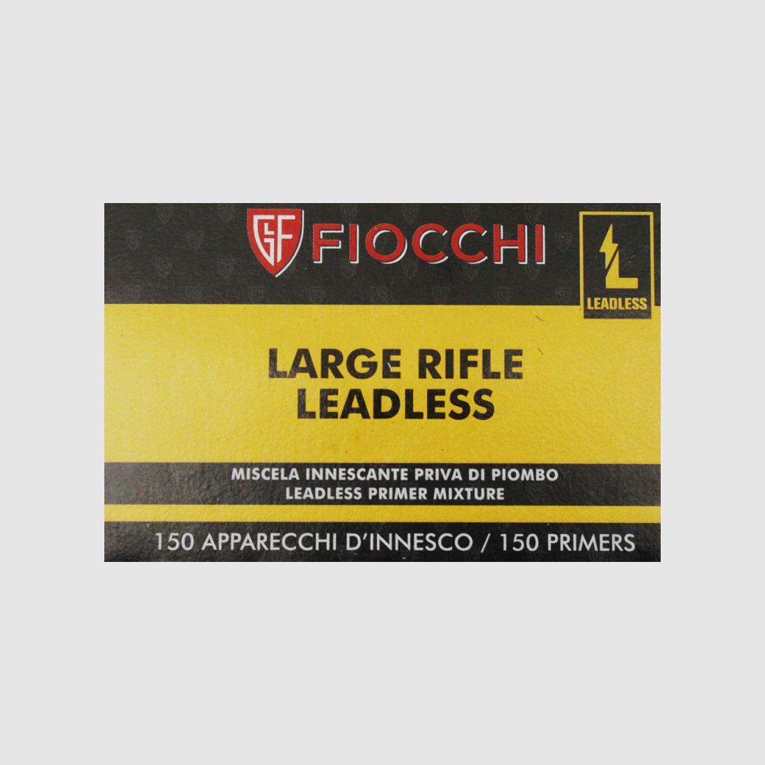 1500 St. FIOCCHI BOXER Zündhütchen LARGE RIFLE Zetapi LR L.R. 5,33MM Primer Zünder Leadless NEU 2023