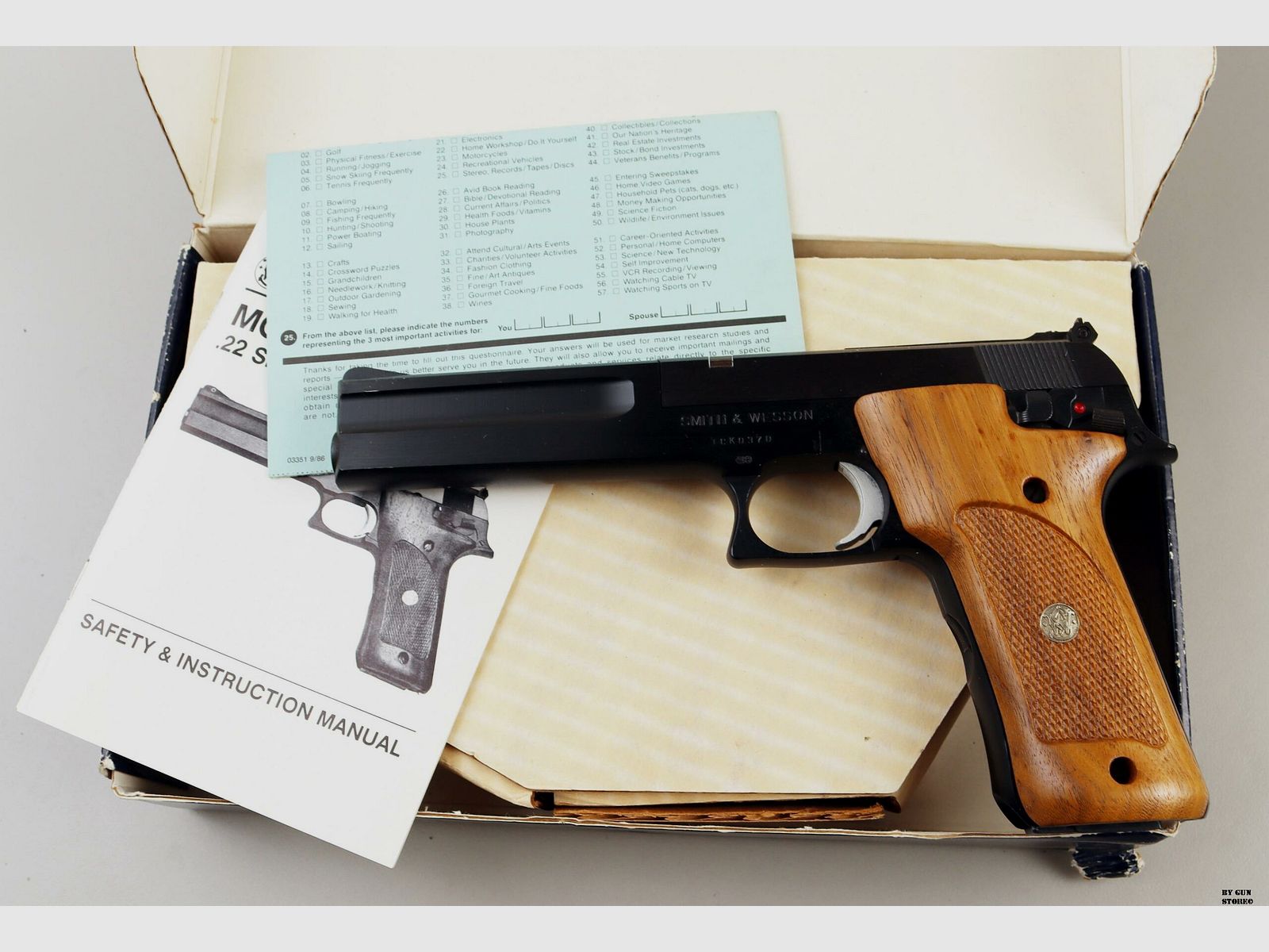 Smith & Wesson pistol mod. 422 cal. 22 LR serial no. TCK0370, image 9 of 10