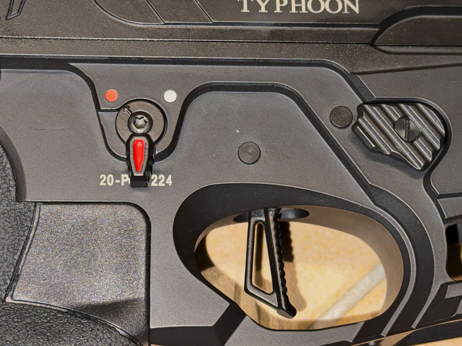 Typhoon F12 Maxi Black IPSC con Vortex Red Dot – come nuovo – max. 200–250 colpi