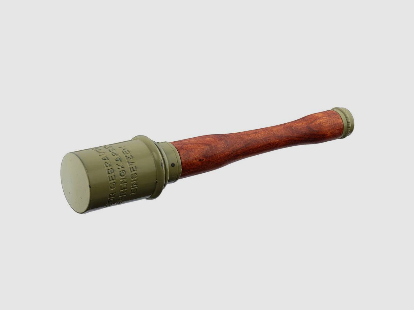 Replik Granate Grün M24 Deutsche Denix 1915-1945 - 35cm - Historische Dekoration Treu, Bild 2 von 2