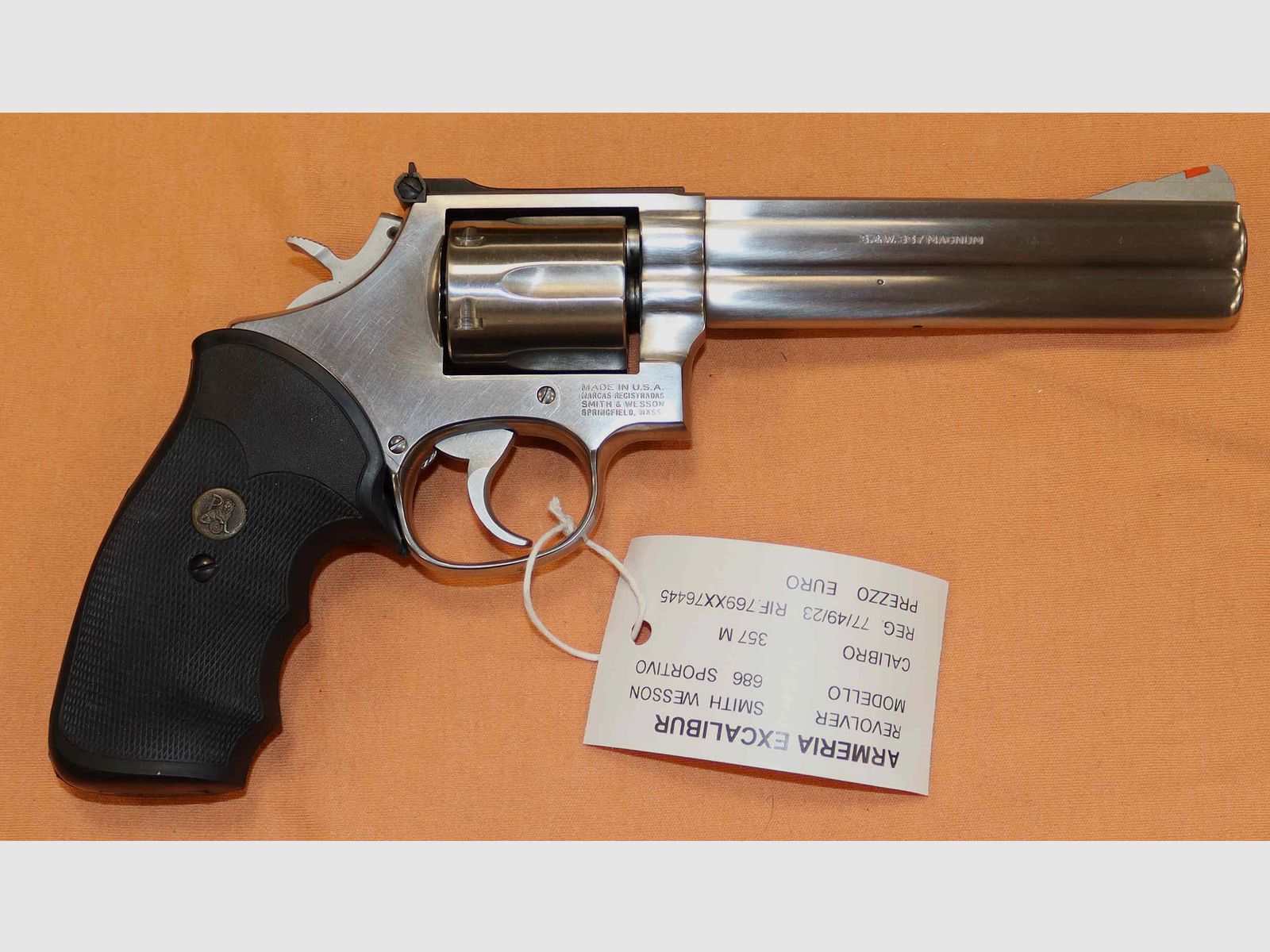 Revolver Smith & Wesson Modell 686 Kaliber 357MG Sportlich, Bild 5 von 10