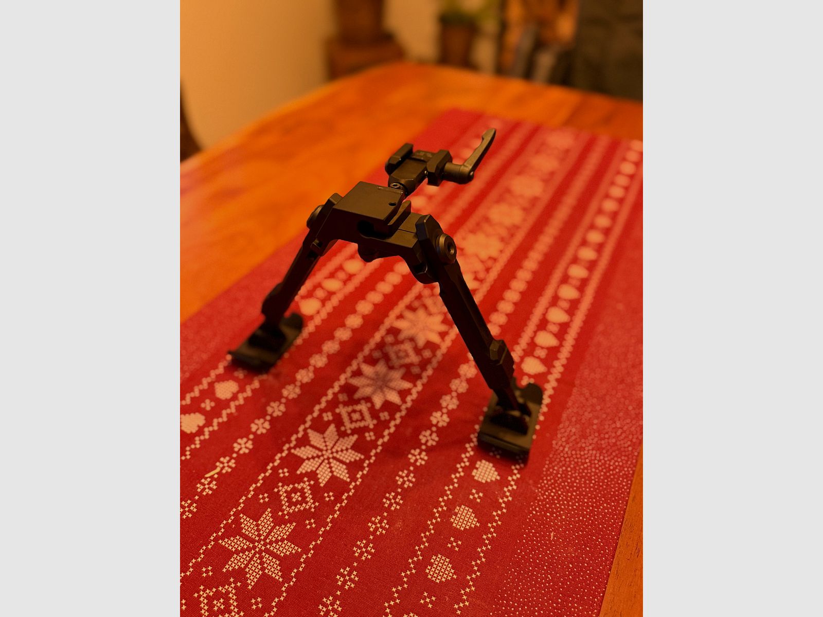 Fortmeier bipiede H171 – montaggio a 6 ore incluso adattatore Picatinny