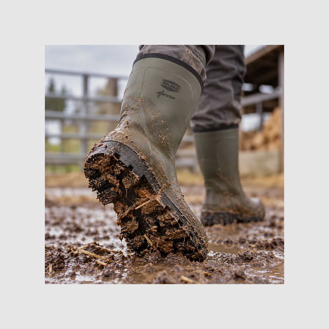 Demi-Boots Solidur Allworker O4 CI FO SR LG aus PU, Bild 4 von 9