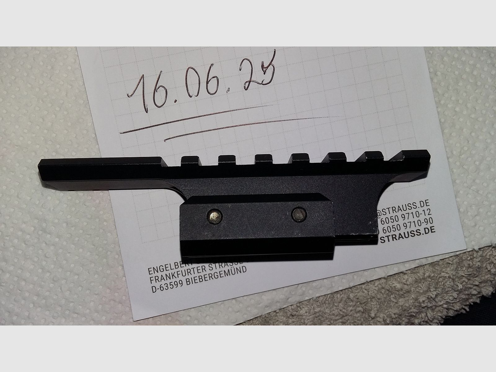 5KU Zenitco style AKS74U Kimmen Picatinnyrail Mount CNC Alu 