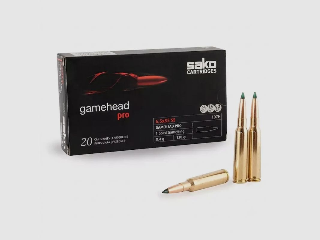 SAKO GAMEHEAD PRO 6.5X55 130GR