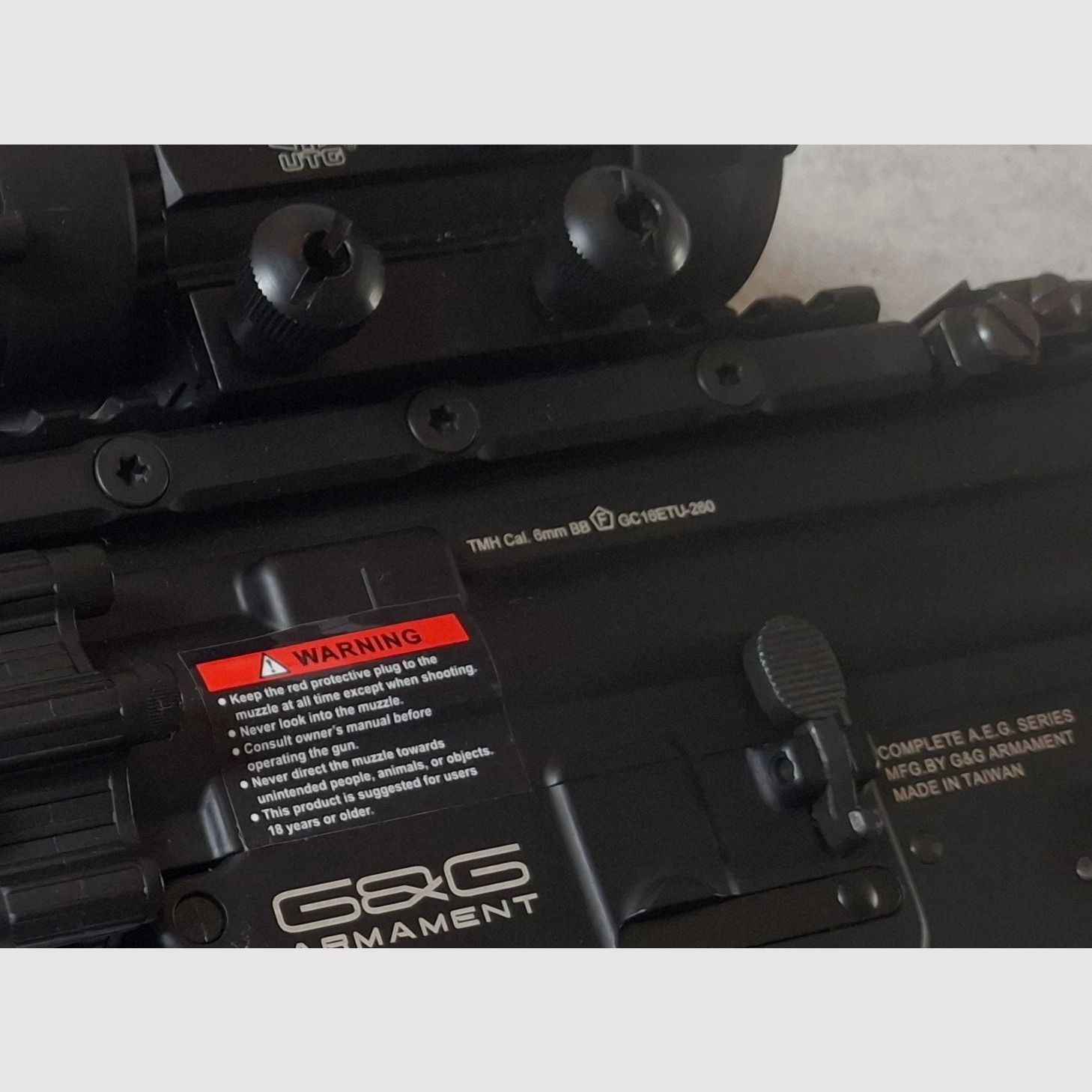 G&G GC18 Mod1 Airsoft S-AEG Gewehr in Top Zustand