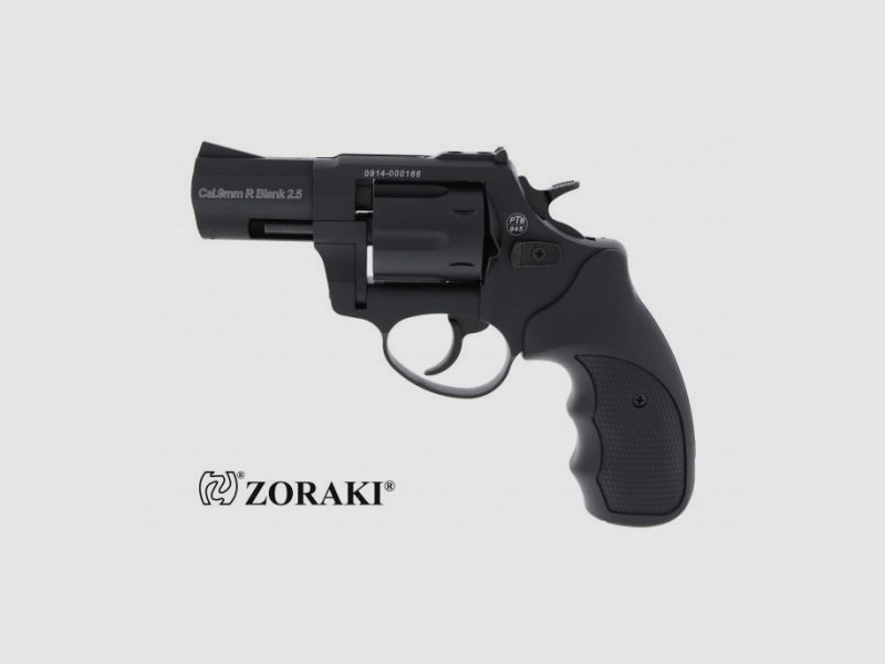 ZORAKI R1 - 2,5" - 9MM R.K. - SCHWARZ