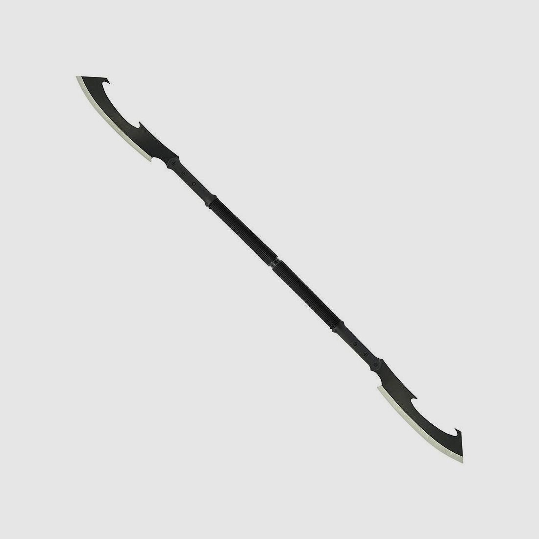 Doppel Hack Outdoor Messer und Nylonscheide