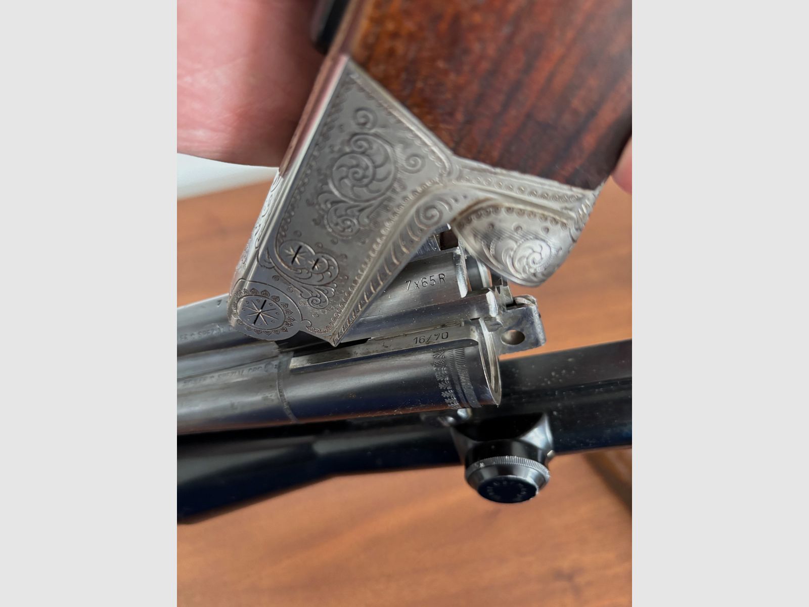 Krieghoff Trumpf 7x65R & 16/70 inklusive Zeiss Diavari 2,5-10x52, Bild 8 von 8