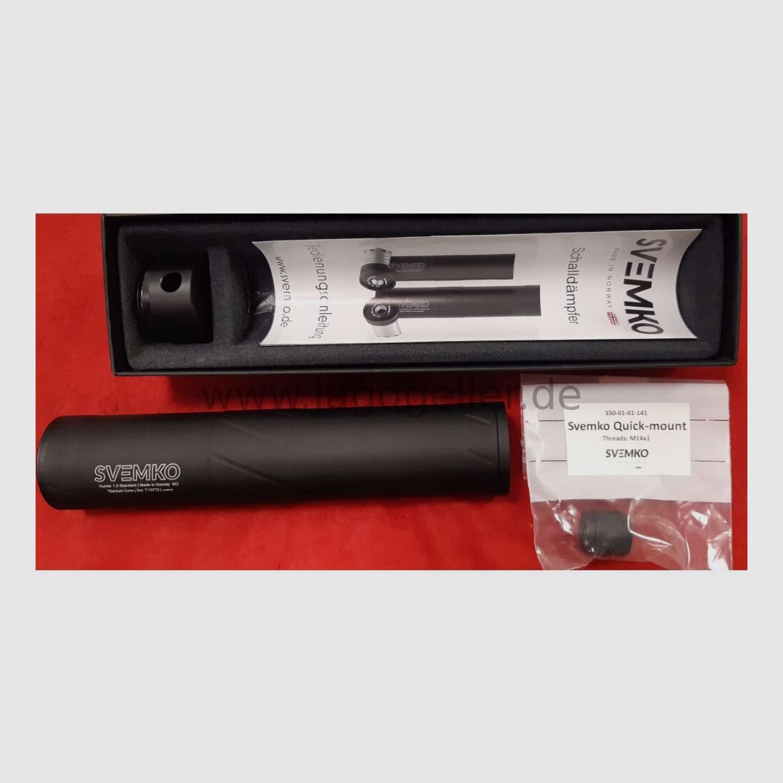 SVEMKO Hunter 1.0 Standard Quick Mount 8mm incl. Adapter