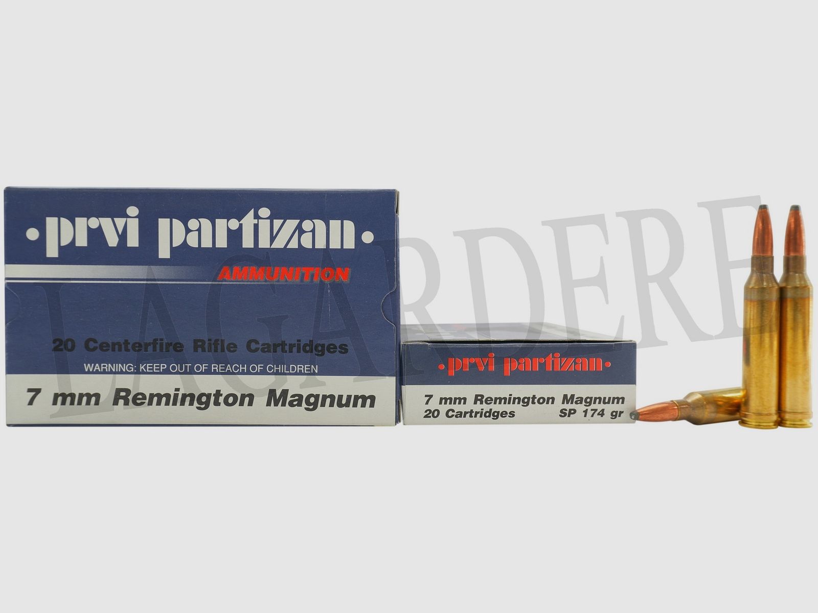PRVI PARTIZAN A-115 174 GRS/11.3G (Patrone mit Geschoss)