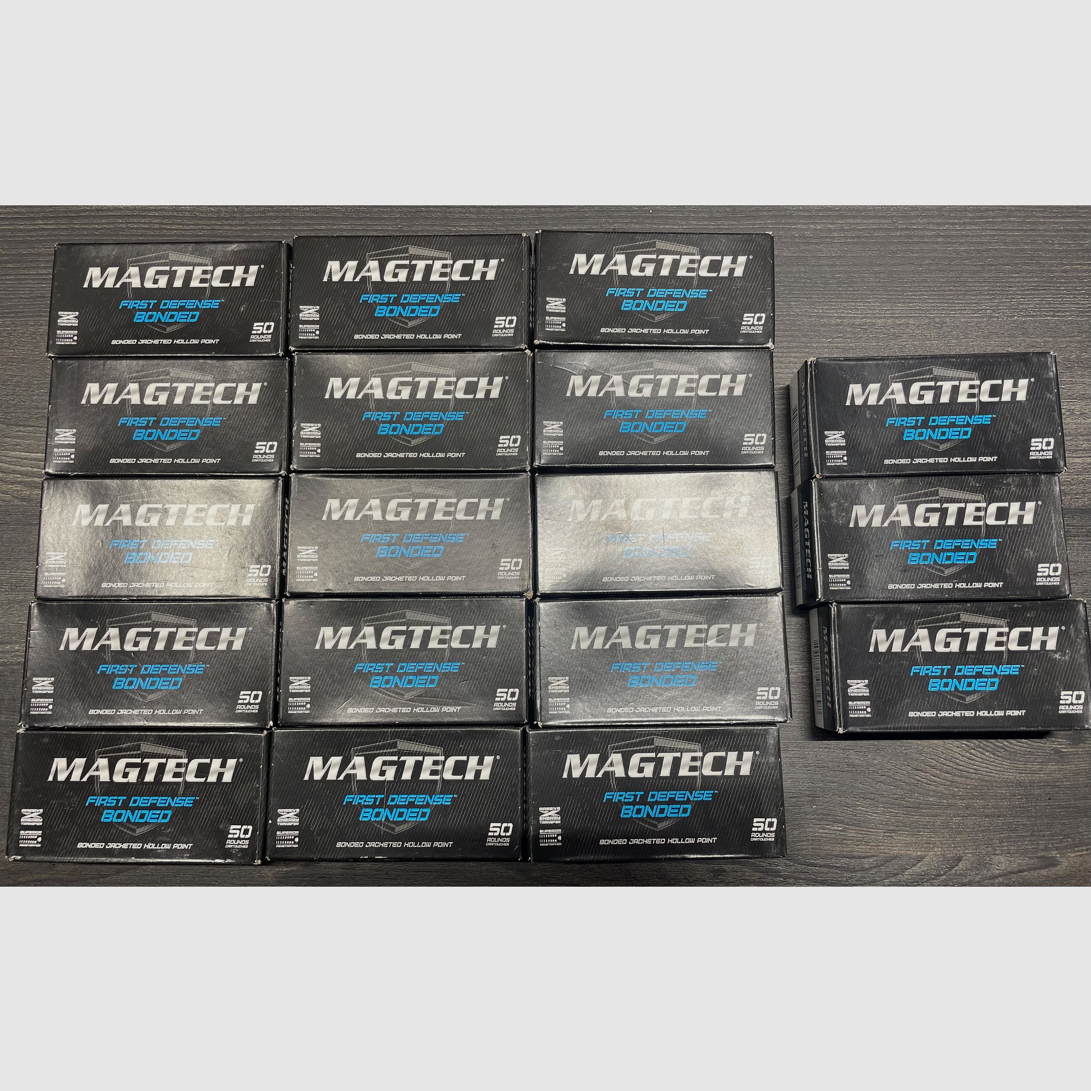 Magtech 9mm 147Gr JHP First Defense Bounded