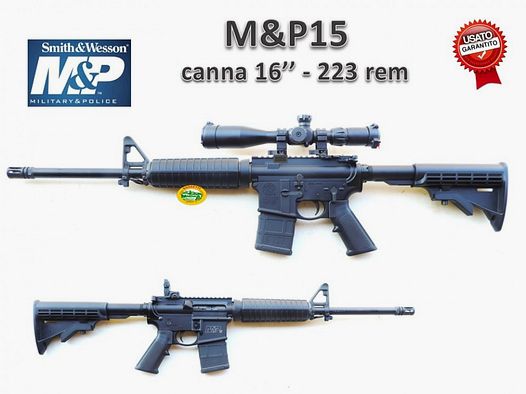 SMITH & WESSON M&P15 cal.223 rem - used - R.16972