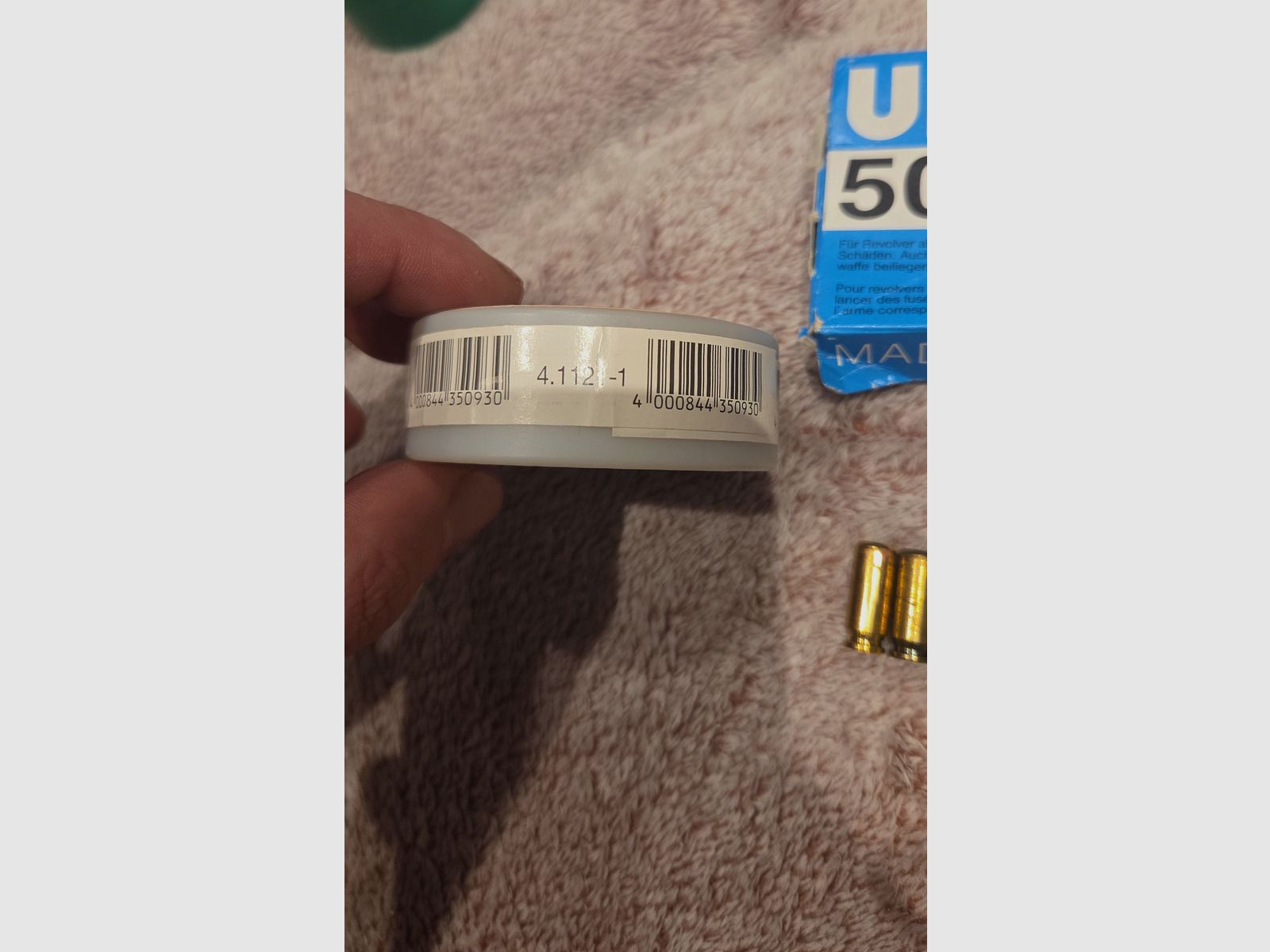 Calibro 22 lungo cartucce a percussione, 9mm RK, 8mm