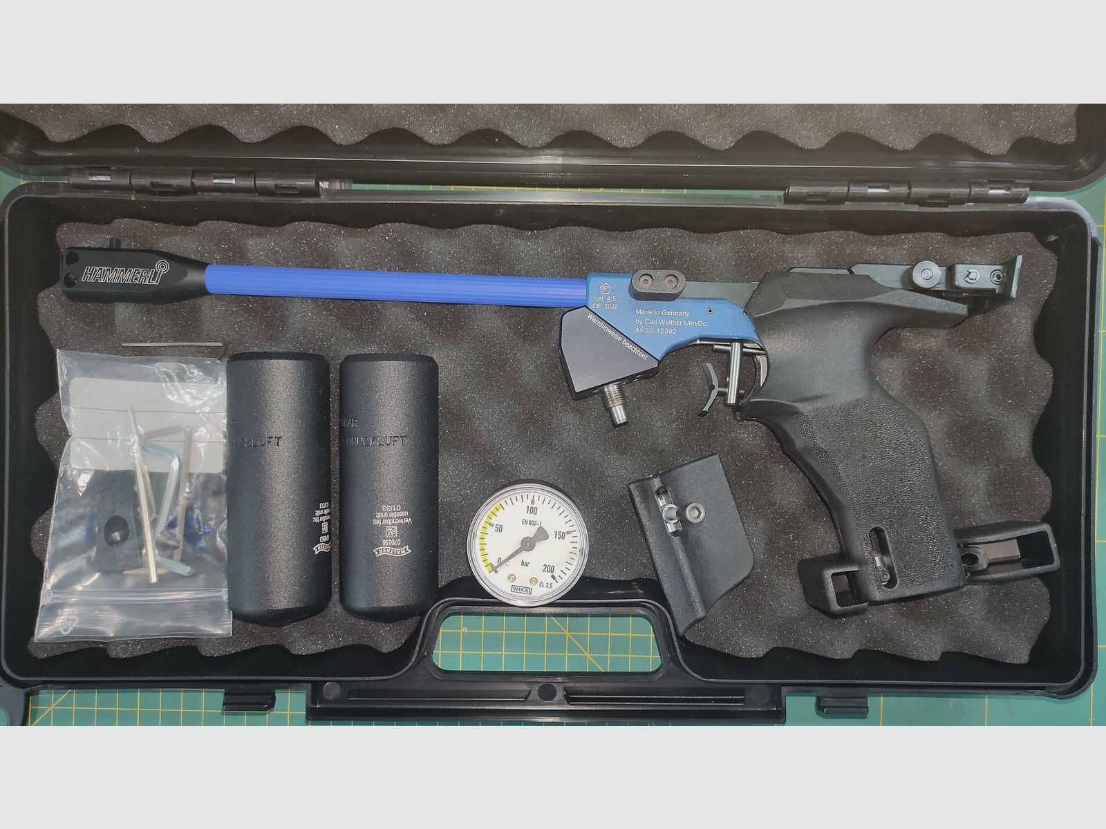 Luftpistole Hämmerli AP20 mit viel Zubehör