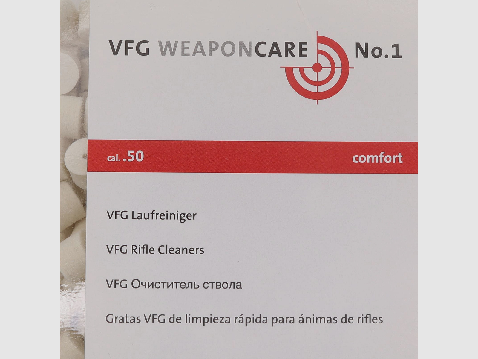 VFG Bieżnik do broni ''Comfort'' - .50 (250szt.)