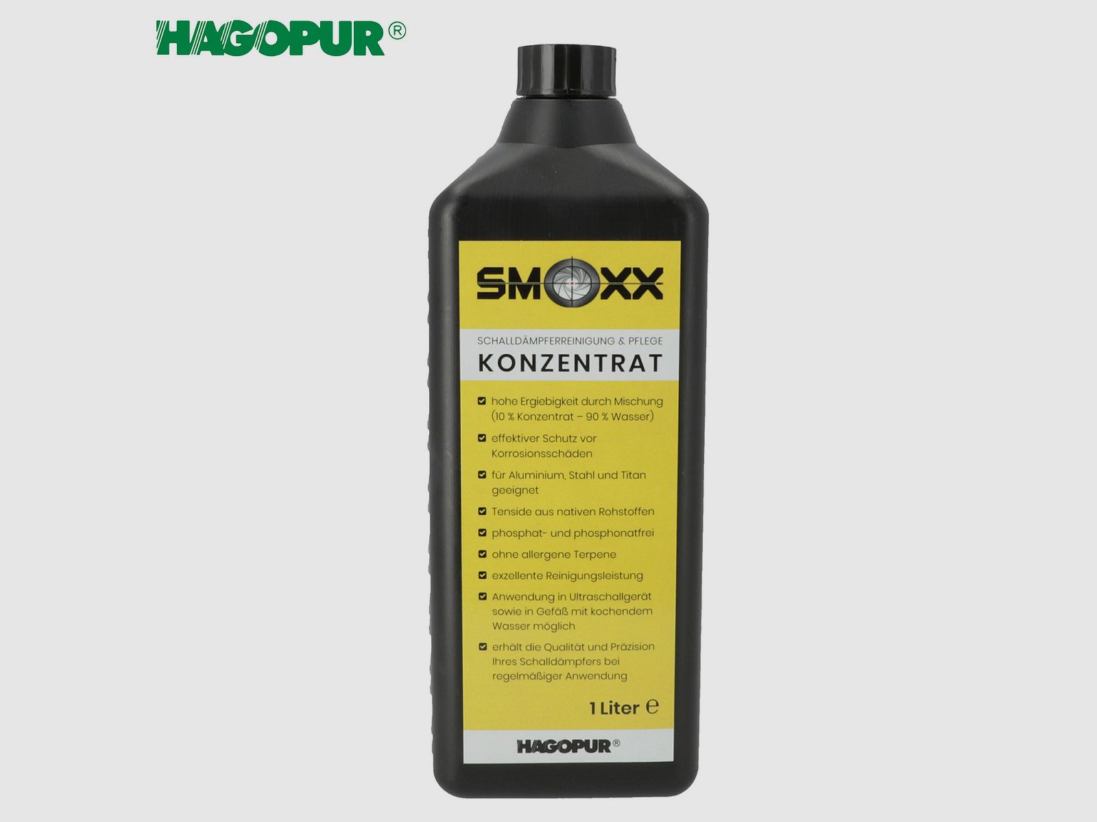 HAGOPUR SMOXX Schalldämpfer Reiniger Konzentrat 1 Liter