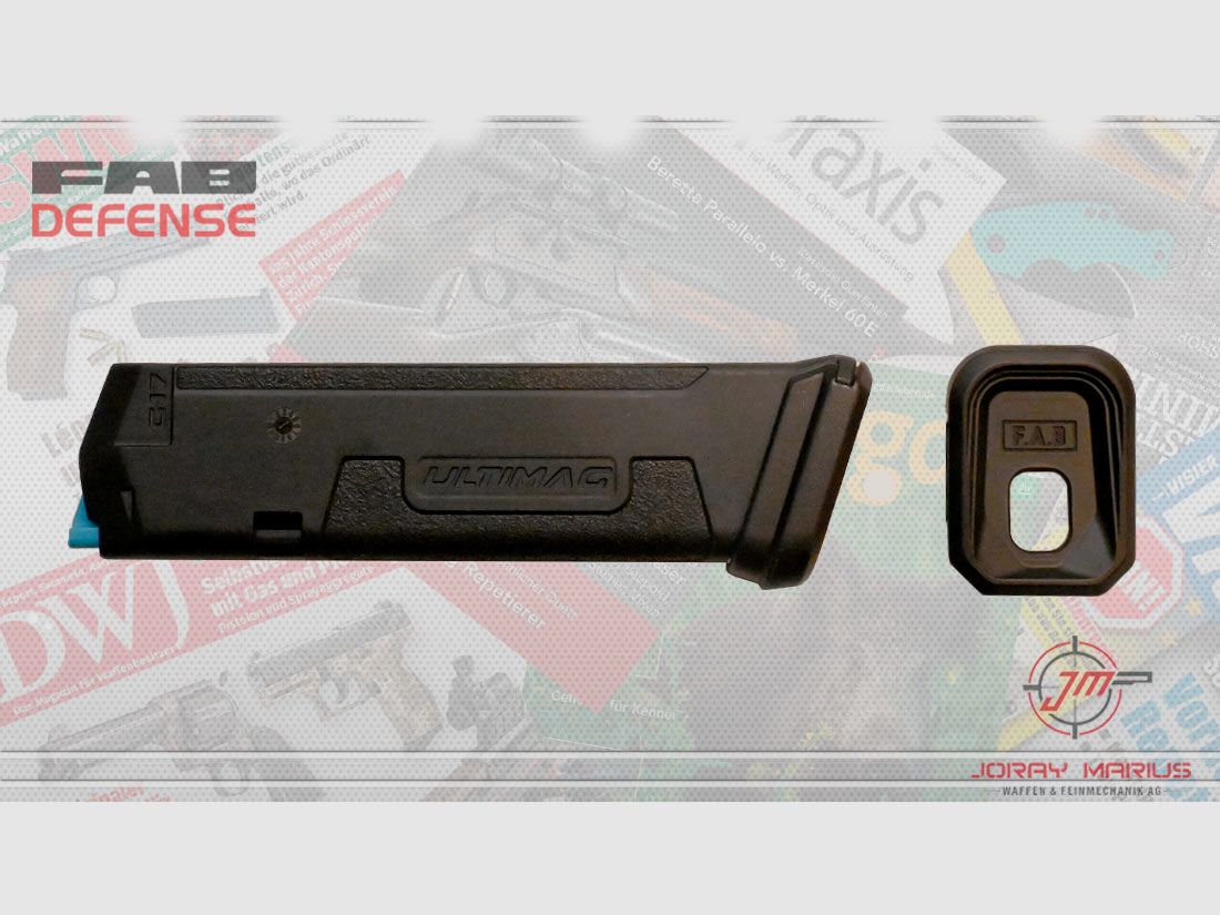 Glock 17 Magazin 9mm Para, 18-Schuss