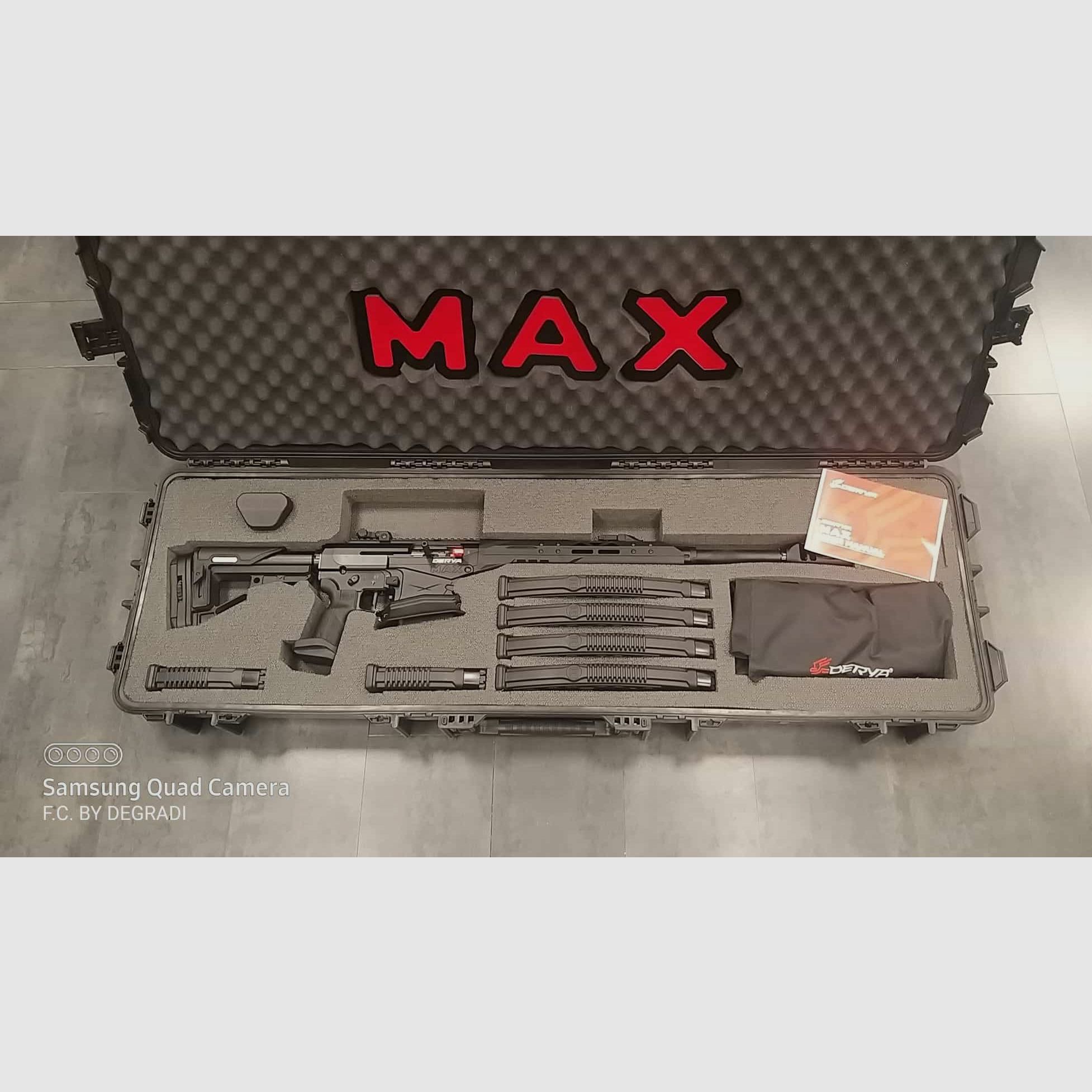 DERYA MK12 MAX CAŁKOWICIE CZARNY SEMIAUTO KAL.12, zdjęcie 1 z 4