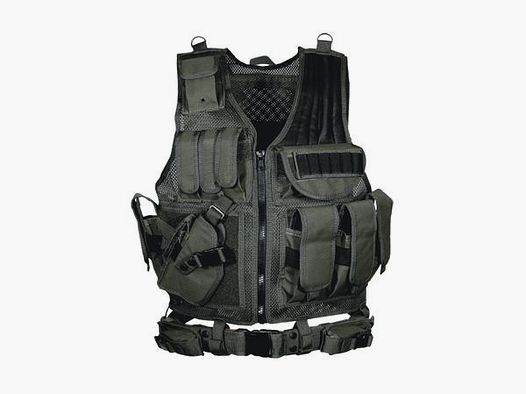 UTG 547 Law Enforcement Tactical Vest Left-Handed