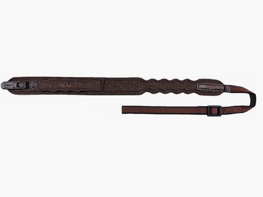 Niggeloh Flintengurt PULL Classic Loden braun mit Schnellverschlüssen
