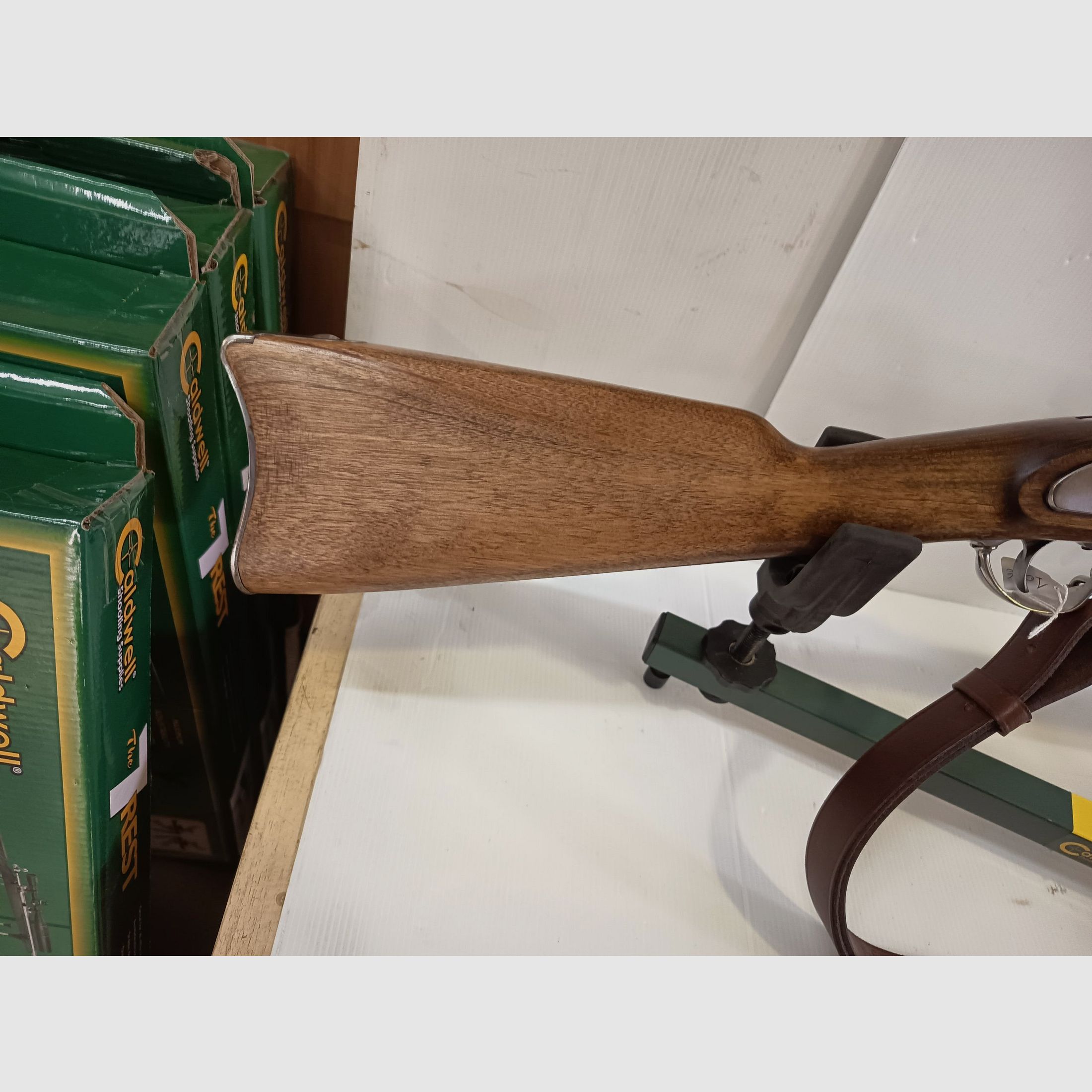 DIXIE GUNS WORKS 1863 SPRINGFIELD Kal. .58 Minier mit Patronen und Formen, Bild 2 von 18