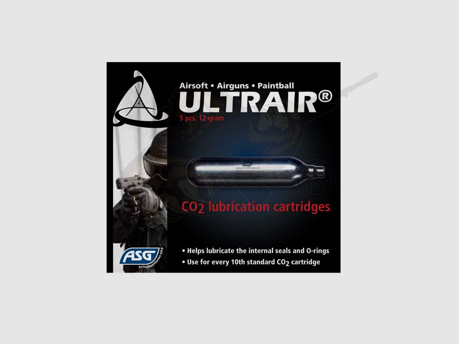 5er Packung CO2 Wartungskapsel 12g - Ultrair