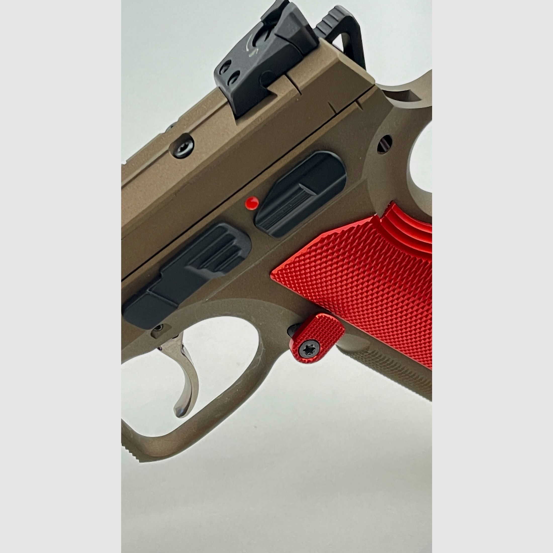 CZ SHADOW 2 BURNT BRONZE RED Edition" NOWY 9mmLuger