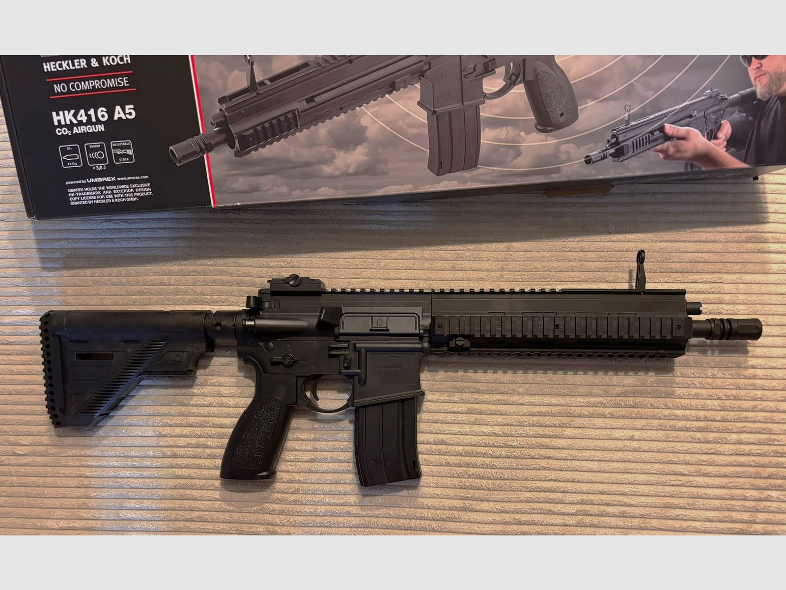 HK 416 A5 en 4,5 mm BB Co2