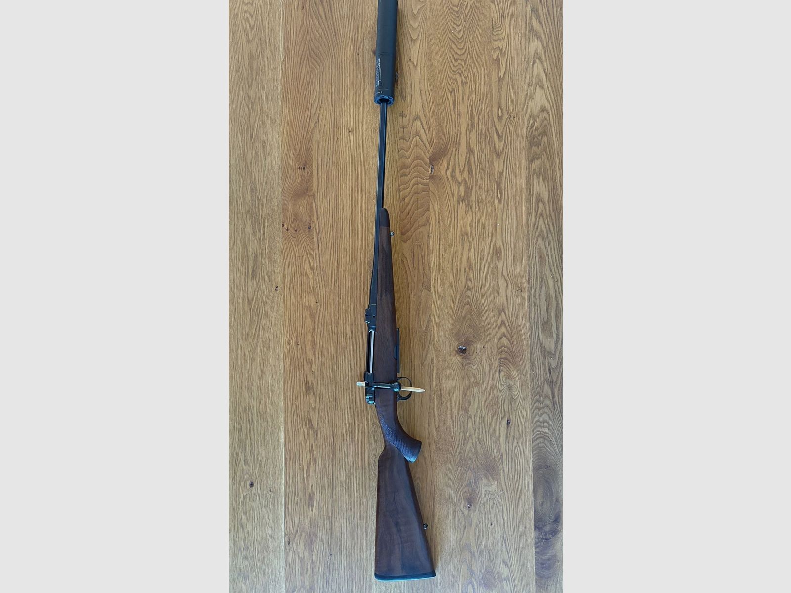 Heym SR21, 6,5 Cr, mit Schalldämpfer und Montage