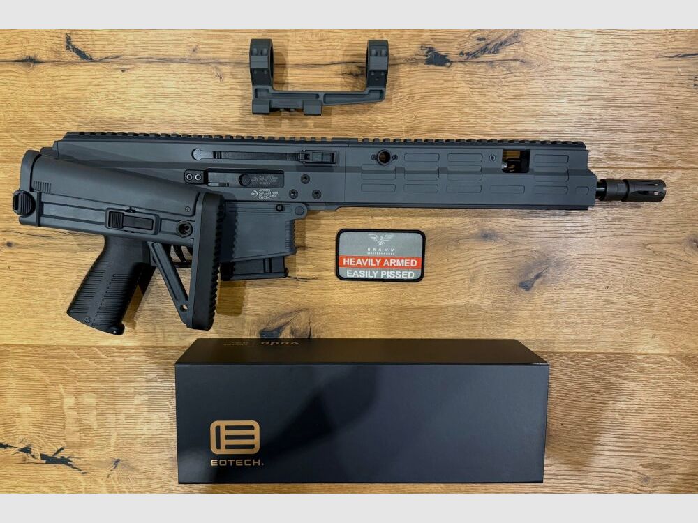 B&T AG (Brügger und Thomet) APC223 PRO, Carbine SPORT grau inkl. EOTECH Vudu 1-8x24