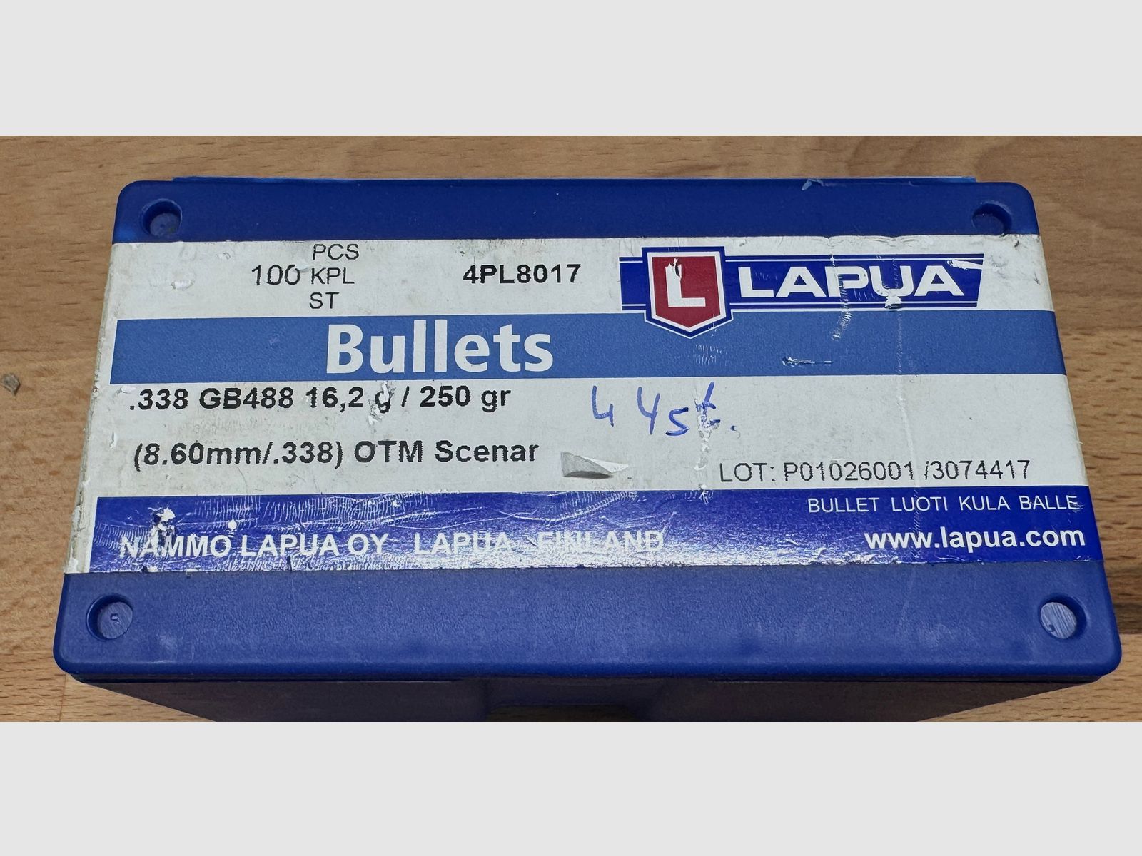 Lapua Hülsen & Geschosse  in .338 LM