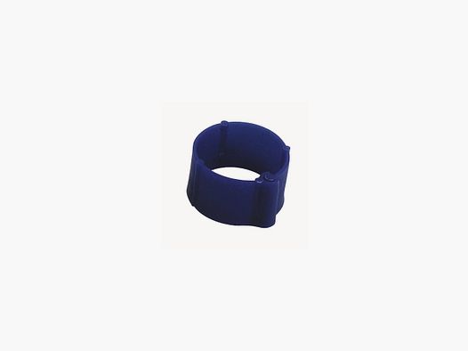 Bague bleue à clips 20 mm par 50