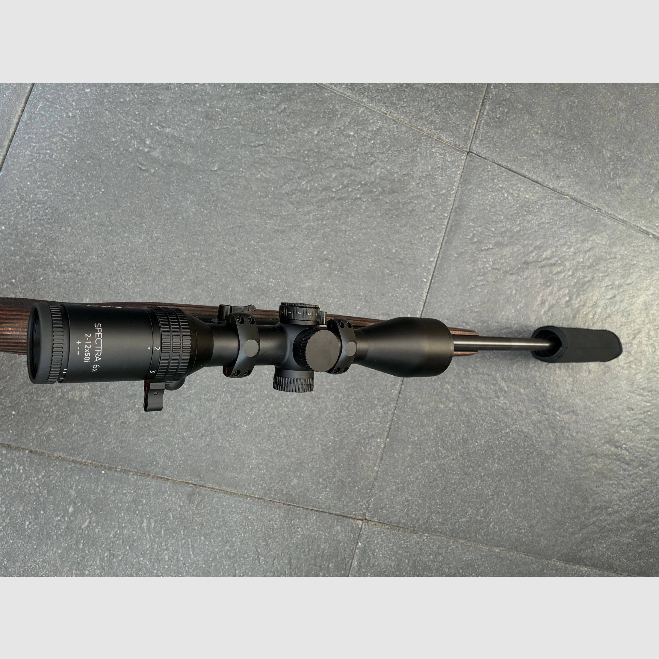 223. Rem Mauser M18 pure NEU mit GPO Glas + Schalldämpfer montiert