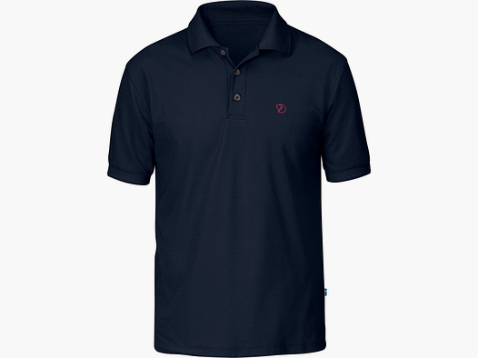 FJÄLLRÄVEN Crowley Pique Shirt M Blueblack