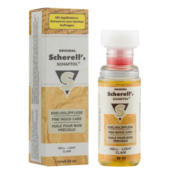 Stock oil for wood, light tint