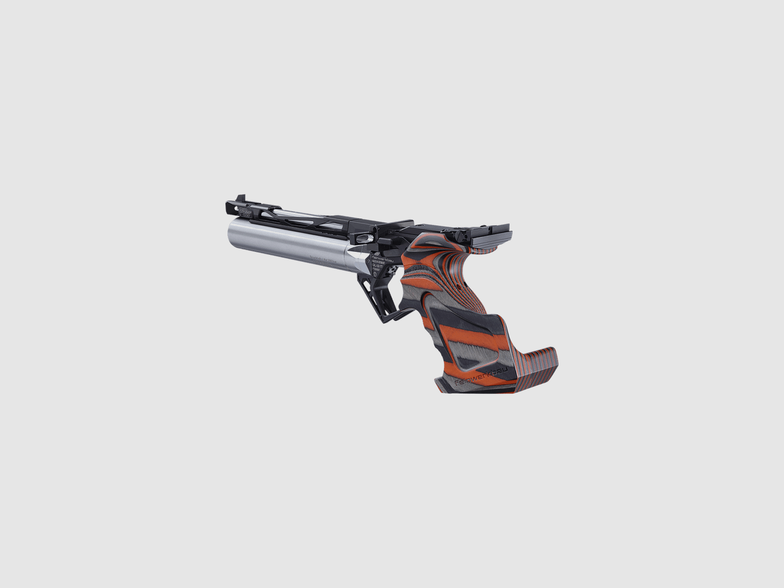 PISTOLE FEINWERKBAU P85 ORANGE RECHTSHÄNDIG MEDIUM 4,5, Bild 6 von 8